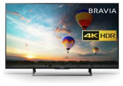 Sony XE80 49 Inch Smart 4K Ultra HD TV with HDR.